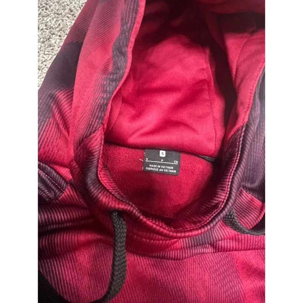 Nike red dri fit hoodie small